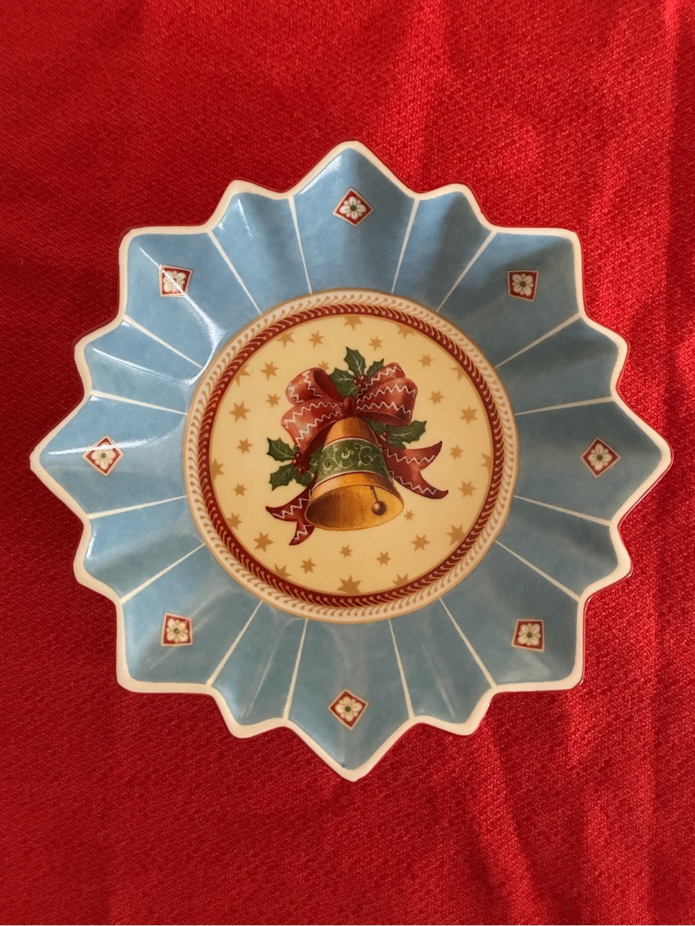 Villeroy and Boch Toy’s Fantasy Candy/Fruit Dish Christmas Bell